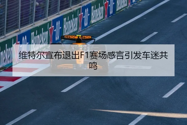 维特尔宣布退出F1赛场感言引发车迷共鸣